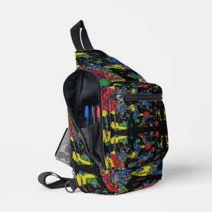 Geometry Mechanism Sling Bag