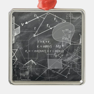 geometry metal ornament