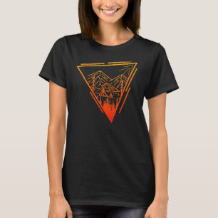 Geometry Mountains Hiking Mountain 1 T-Shirt