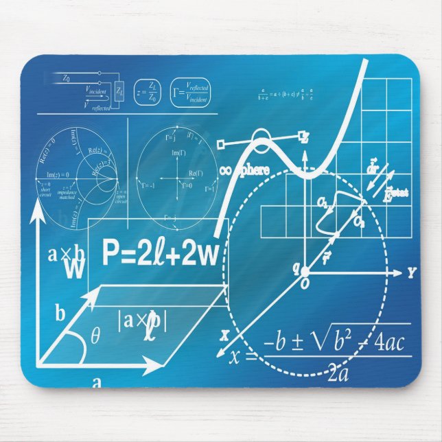 Geometry Mouse Pad (Front)