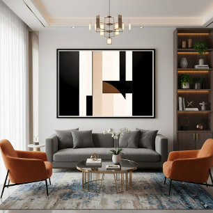 Geometry of Silence Canvas Print