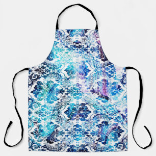 Geometry repeat pattern with texture backgroundabs apron