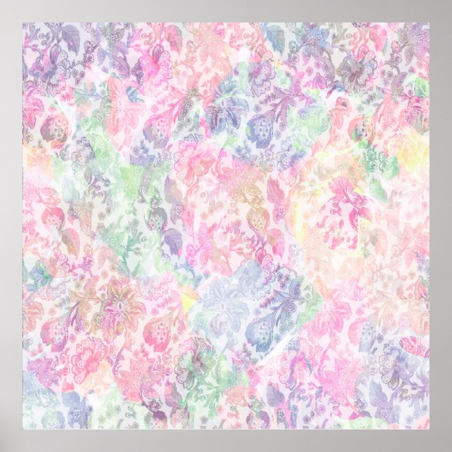 Geometry texture classic modern repeat patternpatt poster (Front)