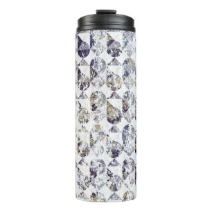 Geometry texture repeat classic patternabstract,ar thermal tumbler