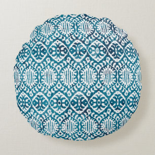 Geometry texture repeat creative modern patternwat round pillow