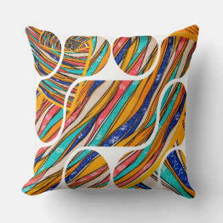 Geometry Throw Pillow Graphics