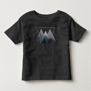 Geometry Triangles Misty Fores Toddler T-shirt