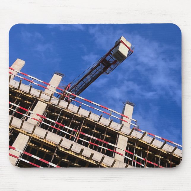 Geometry up in the air mouse pad (Front)