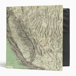 Geomorphic map, California, Nevada Binder