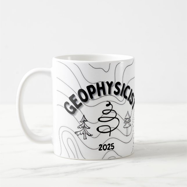Geophysicist Coffee Mug (Left)