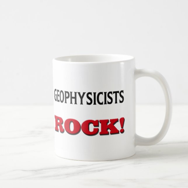 Geophysicists Rock Coffee Mug (Right)