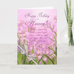 Geordie - Hinney Birthday Card For Special Lady
