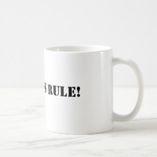 Geordies rule coffee mug