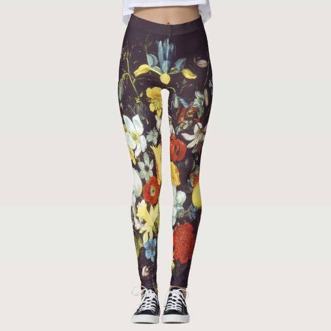 Georg Flegel  Big piece of flowers (in niche)   Leggings (Front)