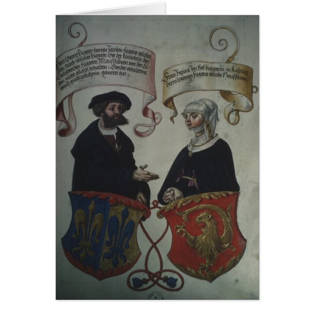 Georg Fugger his wife Regina Imhoff, 'Geheim (Front)