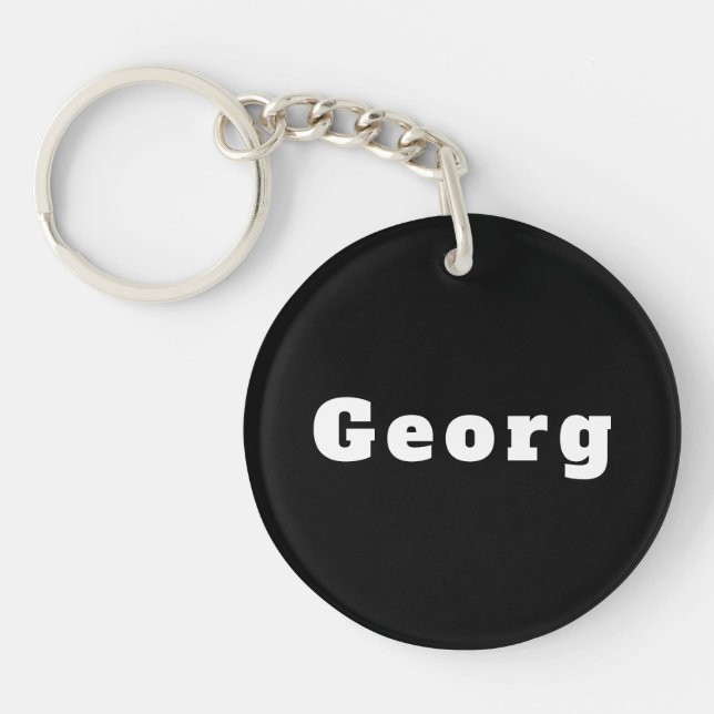Georg Keychain (Front)