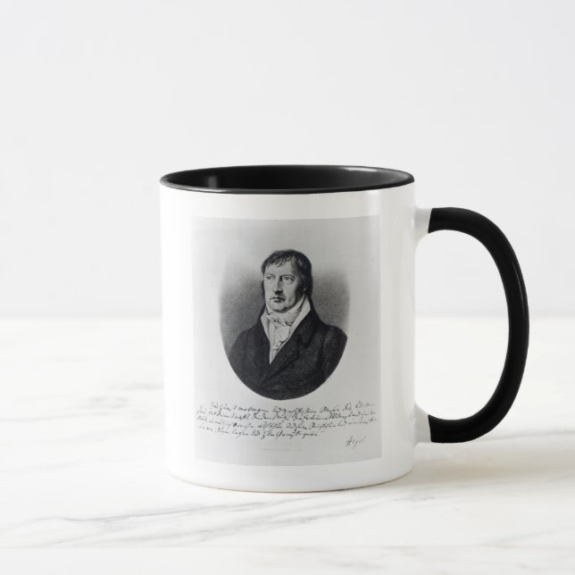 Georg Wilhelm Friedrich Hegel Mug (Right)