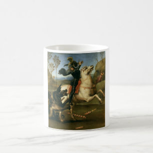 George and the Dragon (by Raphael) Coffee Mug