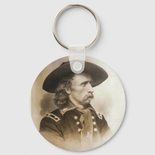 George Armstrong Custer circa 1860s Keychain