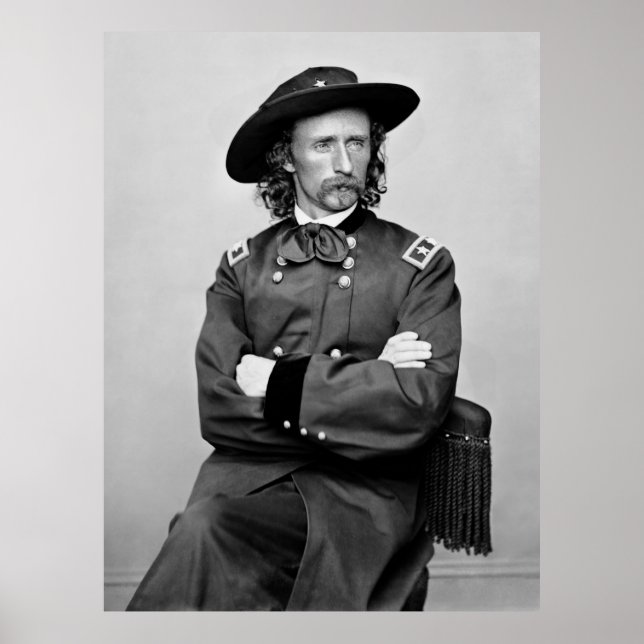 GEORGE ARMSTRONG CUSTER - GENERAL POSTER (Front)