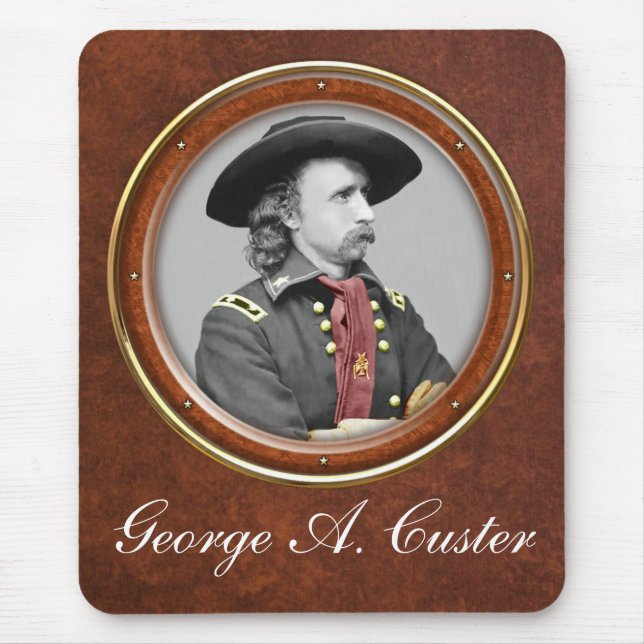 George Armstrong Custer Mouse Pad (Front)