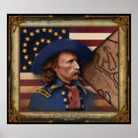 George Armstrong Custer Poster