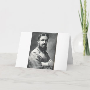 George B Shaw Quarrel/Breeding Wisdom Quote Gifts Card