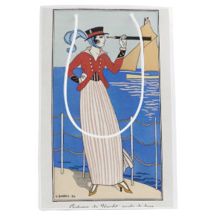 George Barbier, Art Deco Medium Gift Bag