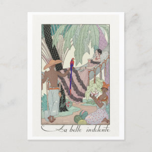 George Barbier, Art Deco Postcard