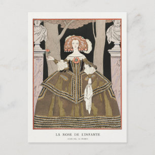George Barbier, Art Deco Postcard