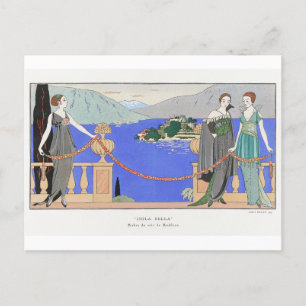 George Barbier, Art Deco Postcard