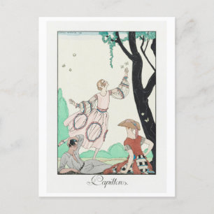 George Barbier, Art Deco Postcard