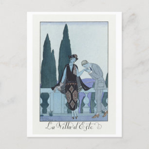George Barbier, Art Deco Postcard