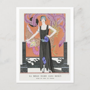 George Barbier, Art Deco Postcard