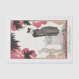 George Barbier, Art Deco Tissue Paper