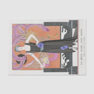 George Barbier, Art Deco Tissue Paper