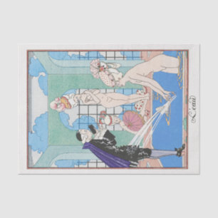 George Barbier, Art Deco Tissue Paper