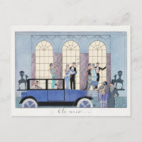 George Barbier, carte postale Art déco