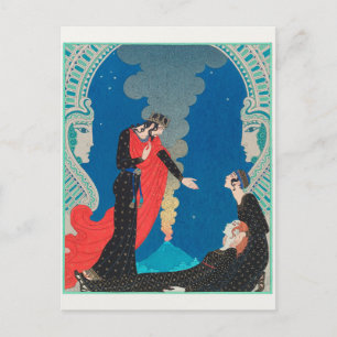 George Barbier, carte postale Art déco