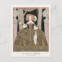 George Barbier, carte postale Art déco