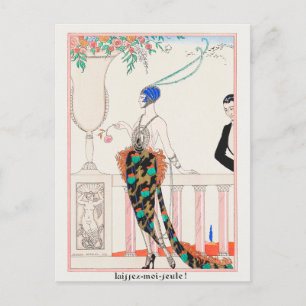 George Barbier, carte postale Art déco