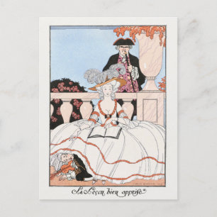 George Barbier, carte postale Art déco