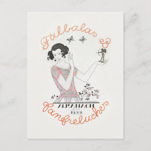 George Barbier, carte postale Art déco