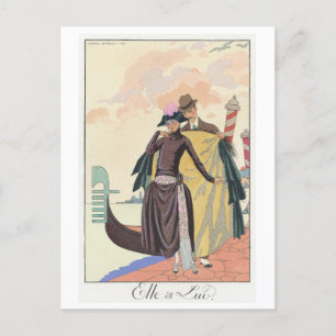 George Barbier Postcard