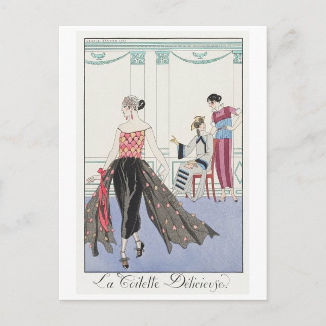 George Barbier Postcard (Front)