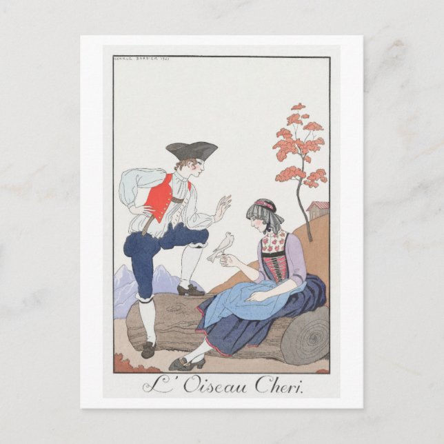 George Barbier Postcard (Front)