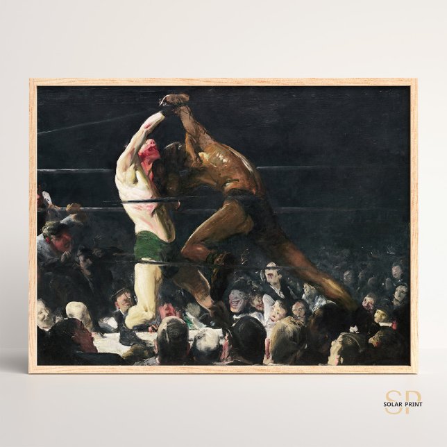 George Bellows Both Members of This Club Painting  Poster (Creator Uploaded)