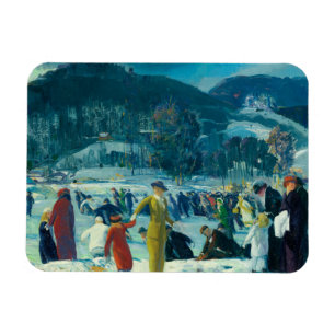 George Bellows - Love of Winter Magnet
