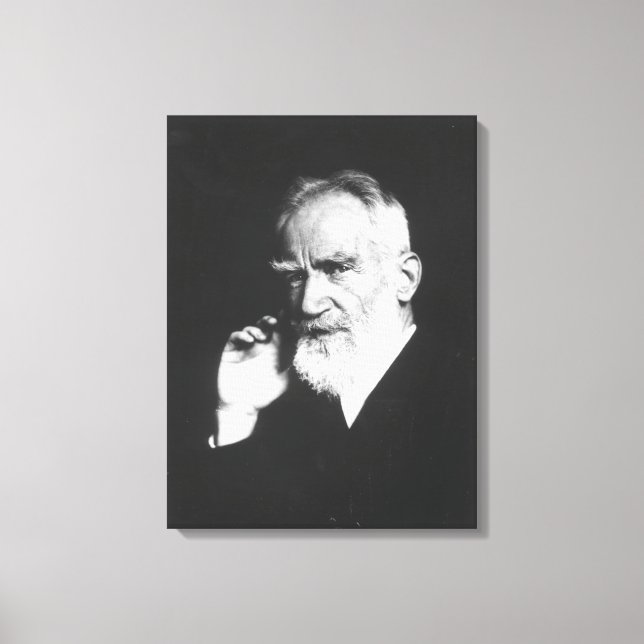 George Bernard Shaw Canvas Print (Front)