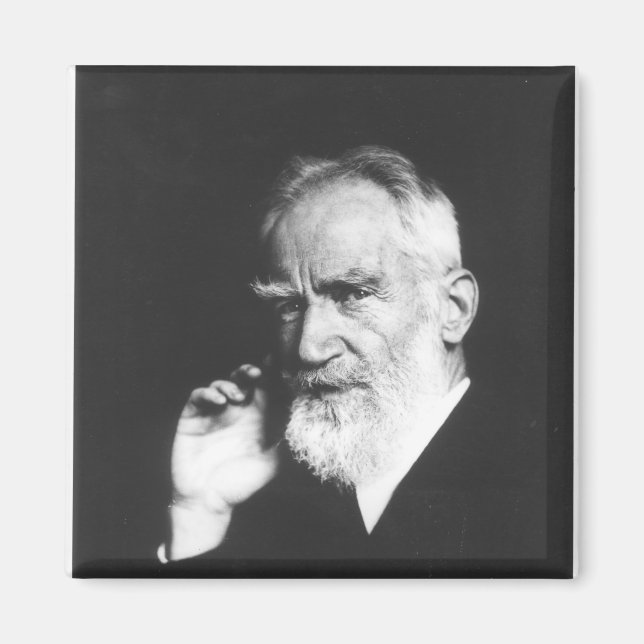 George Bernard Shaw Magnet (Front)